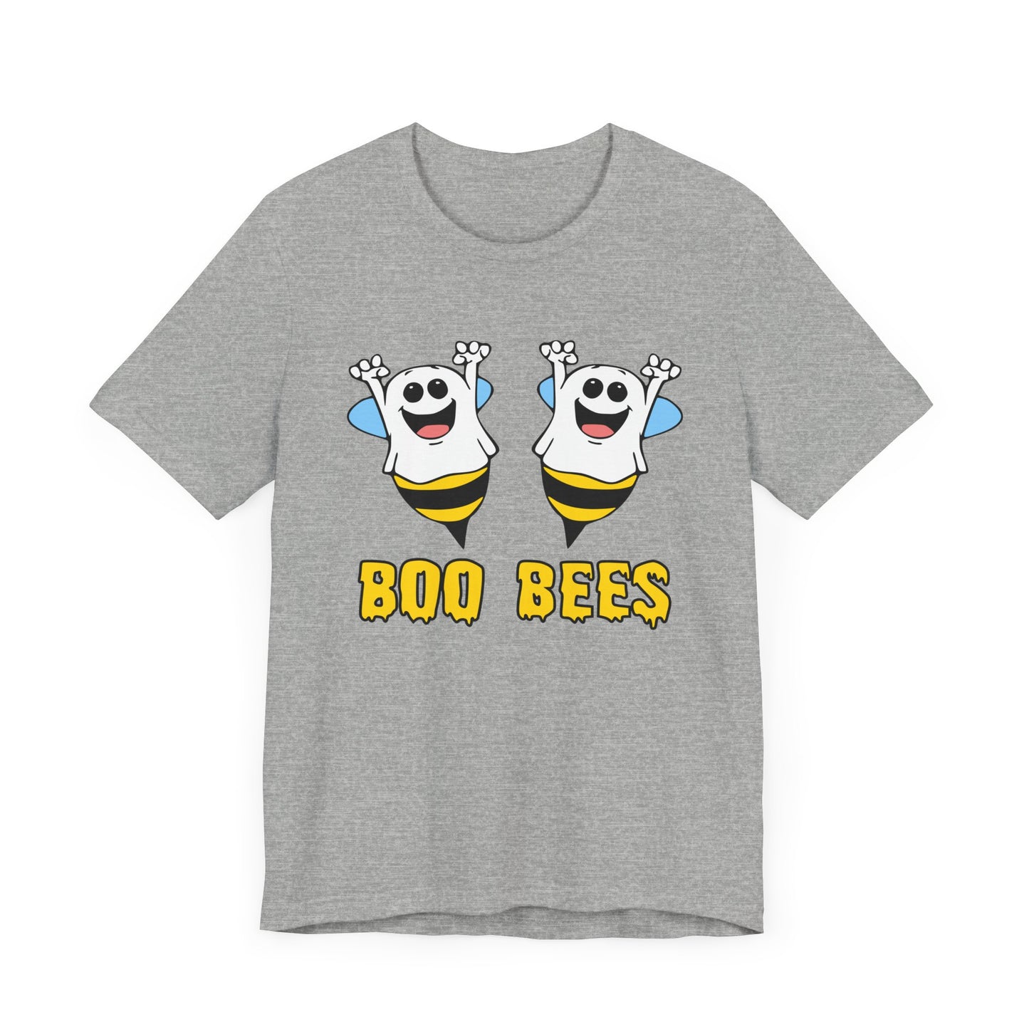 Boo Bees Ghostly Halloween T Shirt, Trick or Treat, Halloween Party Shirt. Spooky Season Apparel