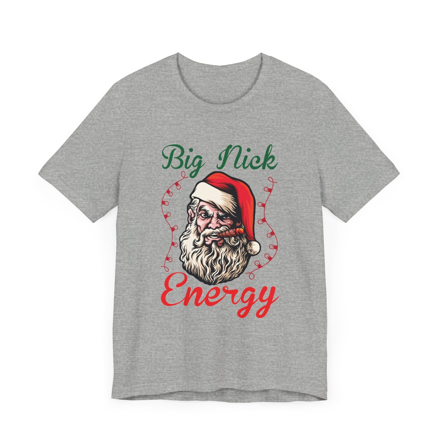 Big Nick Energy Retro Christmas T Shirt, Christmas Tee, Holiday Christmas for Shirt Men, Vintage Xmas Gift, Ugly Christmas Shirt