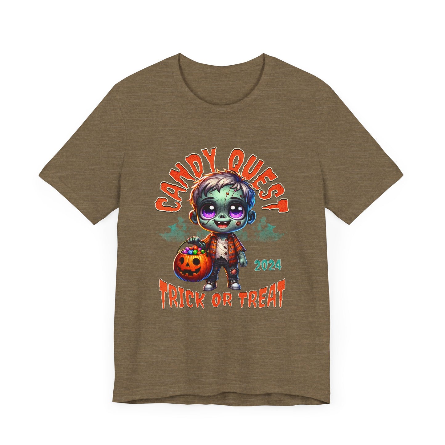 Spooky Kid Halloween Trick or Treat T-Shirt Fun and Scary Halloween Shirt