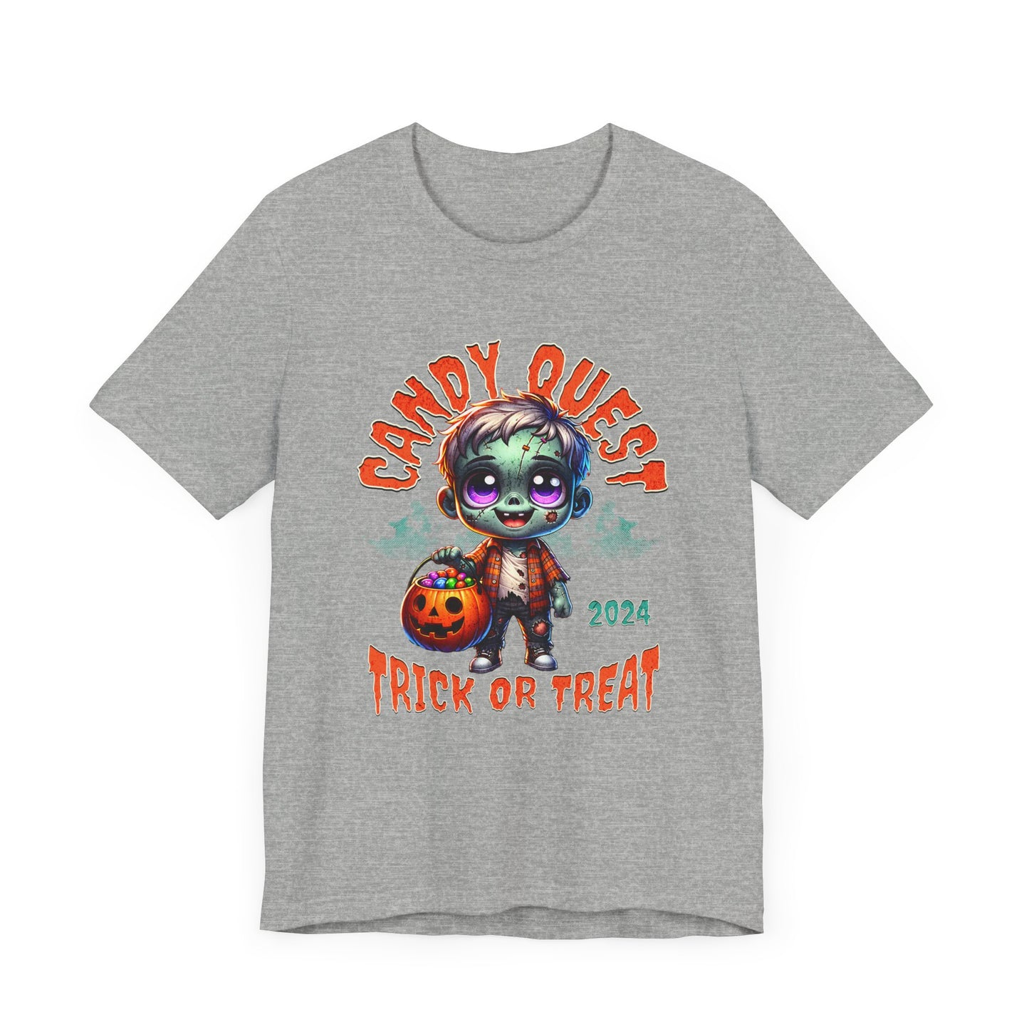 Spooky Kid Halloween Trick or Treat T-Shirt Fun and Scary Halloween Shirt