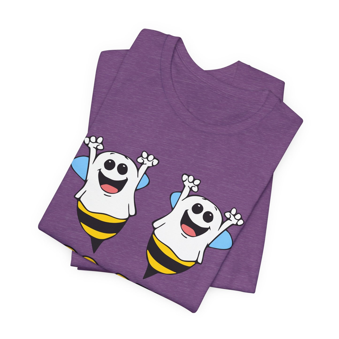 Boo Bees Ghostly Halloween T Shirt, Trick or Treat, Halloween Party Shirt. Spooky Season Apparel