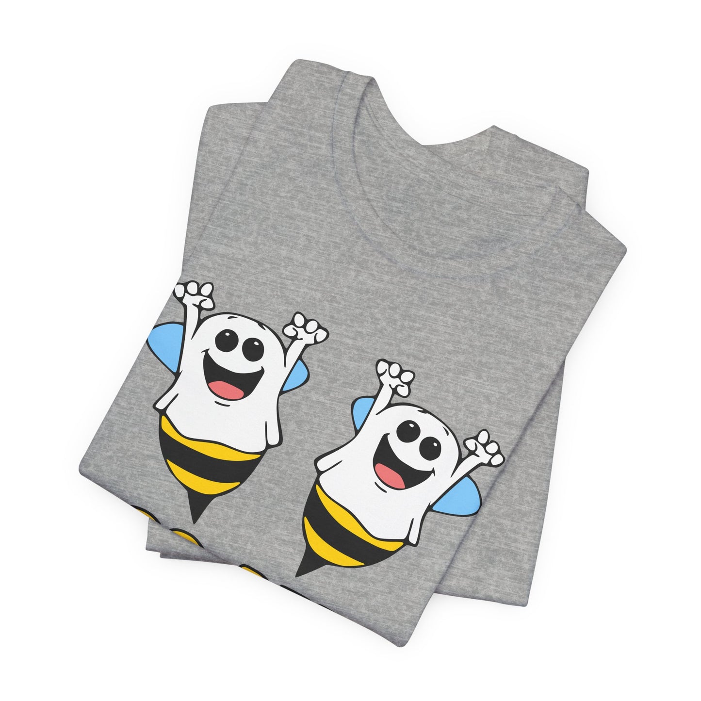 Boo Bees Ghostly Halloween T Shirt, Trick or Treat, Halloween Party Shirt. Spooky Season Apparel