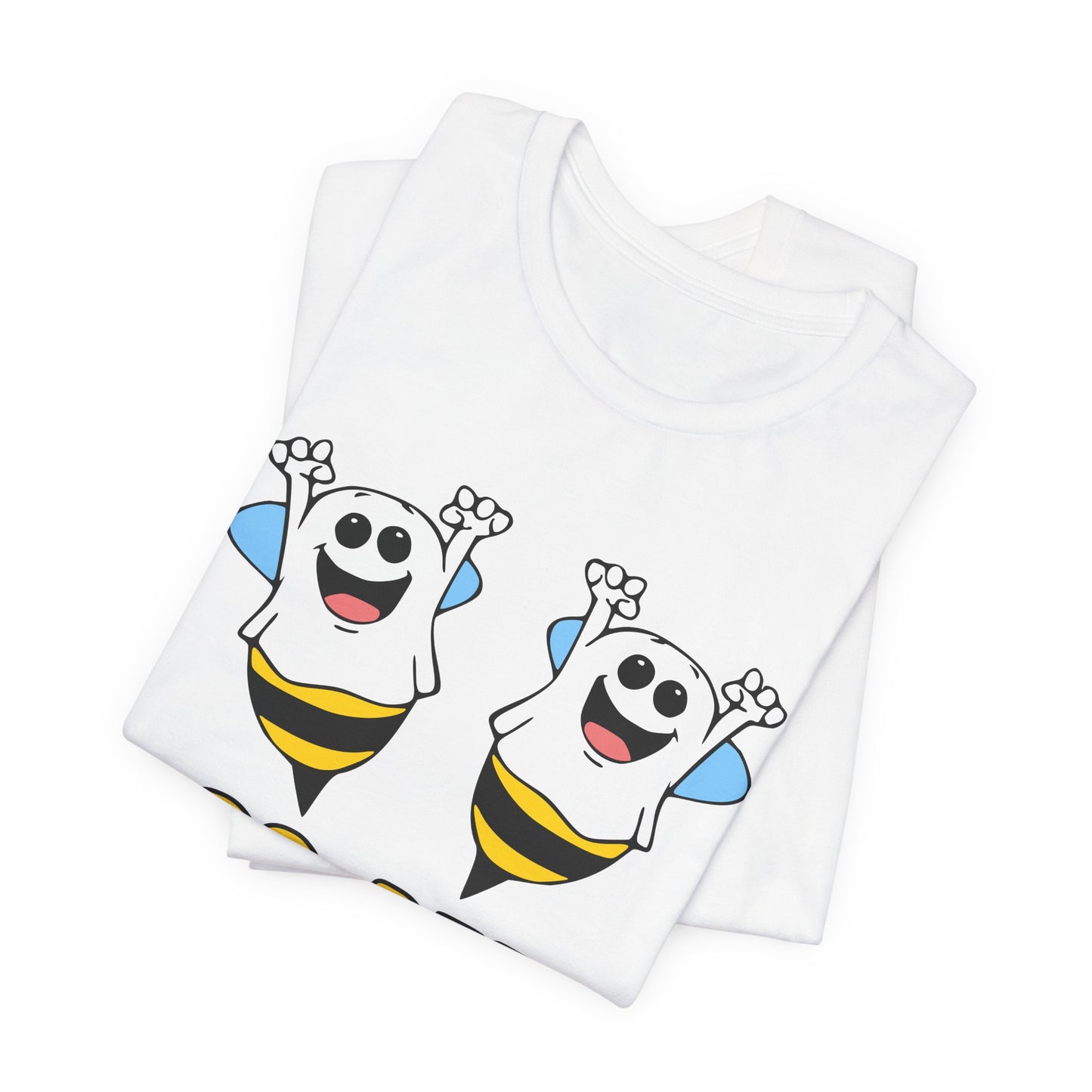 Boo Bees Ghostly Halloween T Shirt, Trick or Treat, Halloween Party Shirt. Spooky Season Apparel