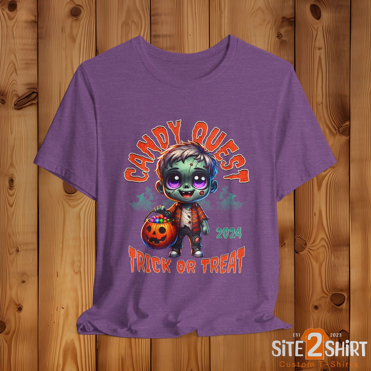 Spooky Kid Halloween Trick or Treat T-Shirt Fun and Scary Halloween Shirt