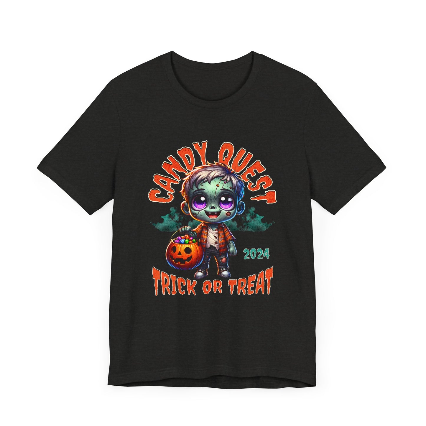 Spooky Kid Halloween Trick or Treat T-Shirt Fun and Scary Halloween Shirt