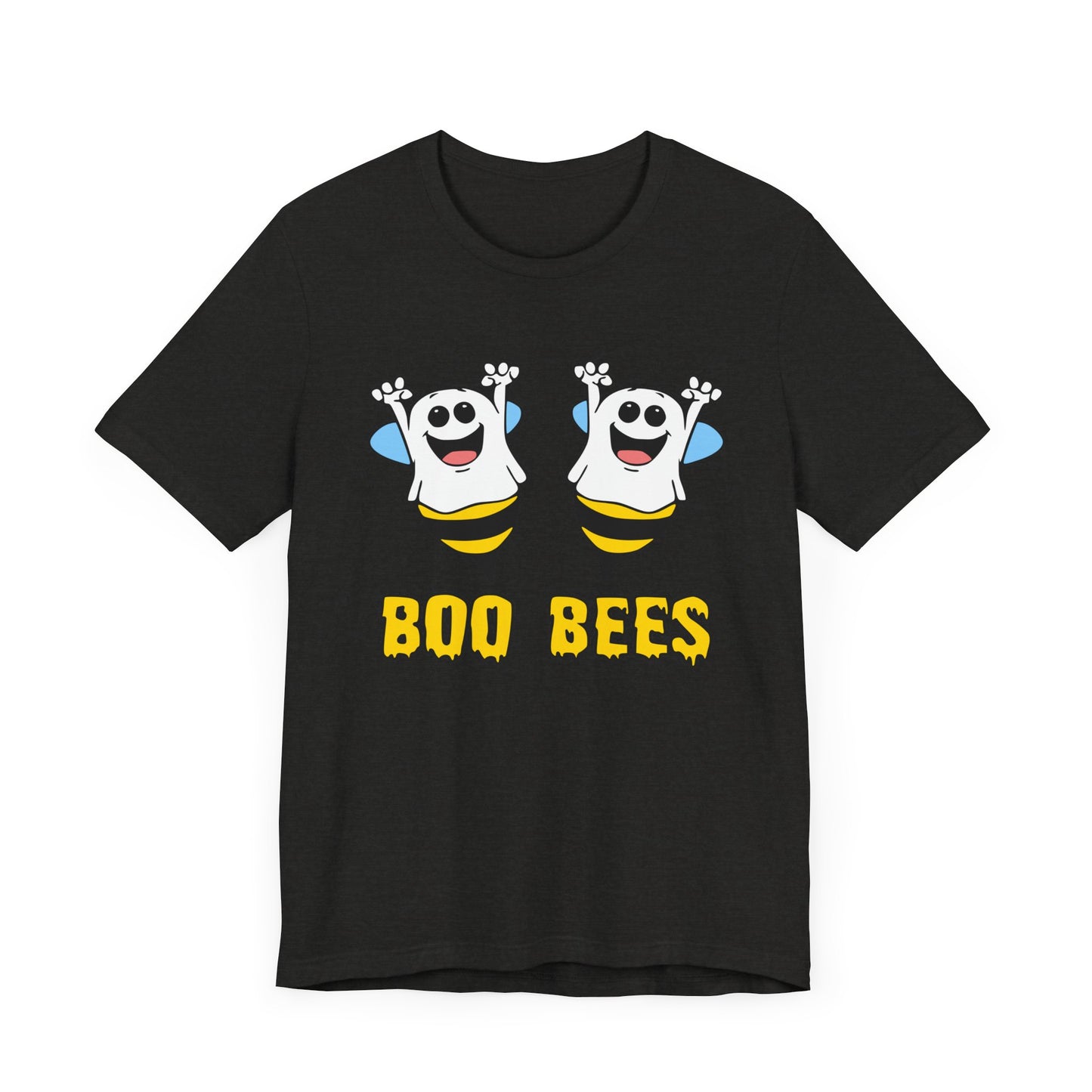 Boo Bees Ghostly Halloween T Shirt, Trick or Treat, Halloween Party Shirt. Spooky Season Apparel