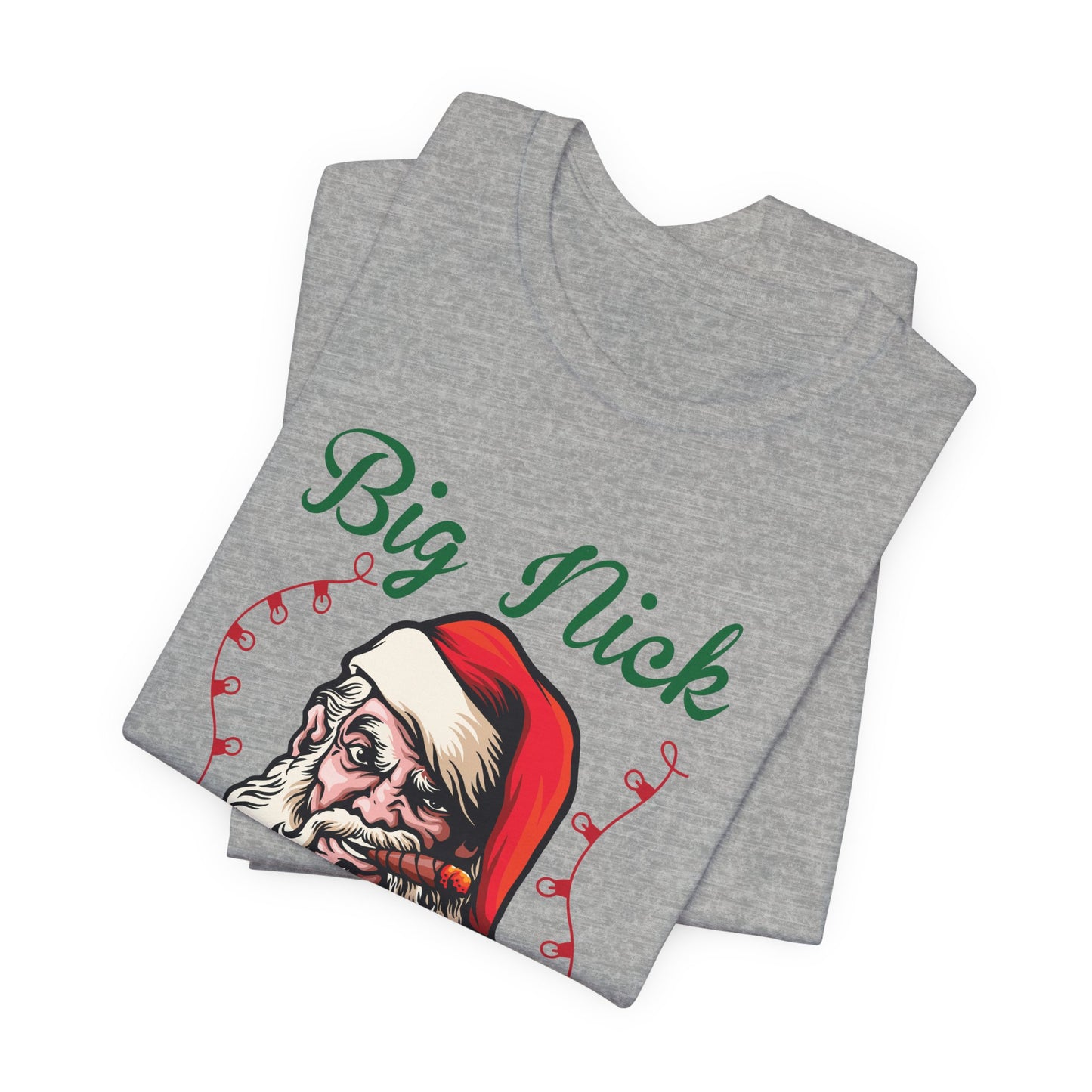 Big Nick Energy Retro Christmas T Shirt, Christmas Tee, Holiday Christmas for Shirt Men, Vintage Xmas Gift, Ugly Christmas Shirt