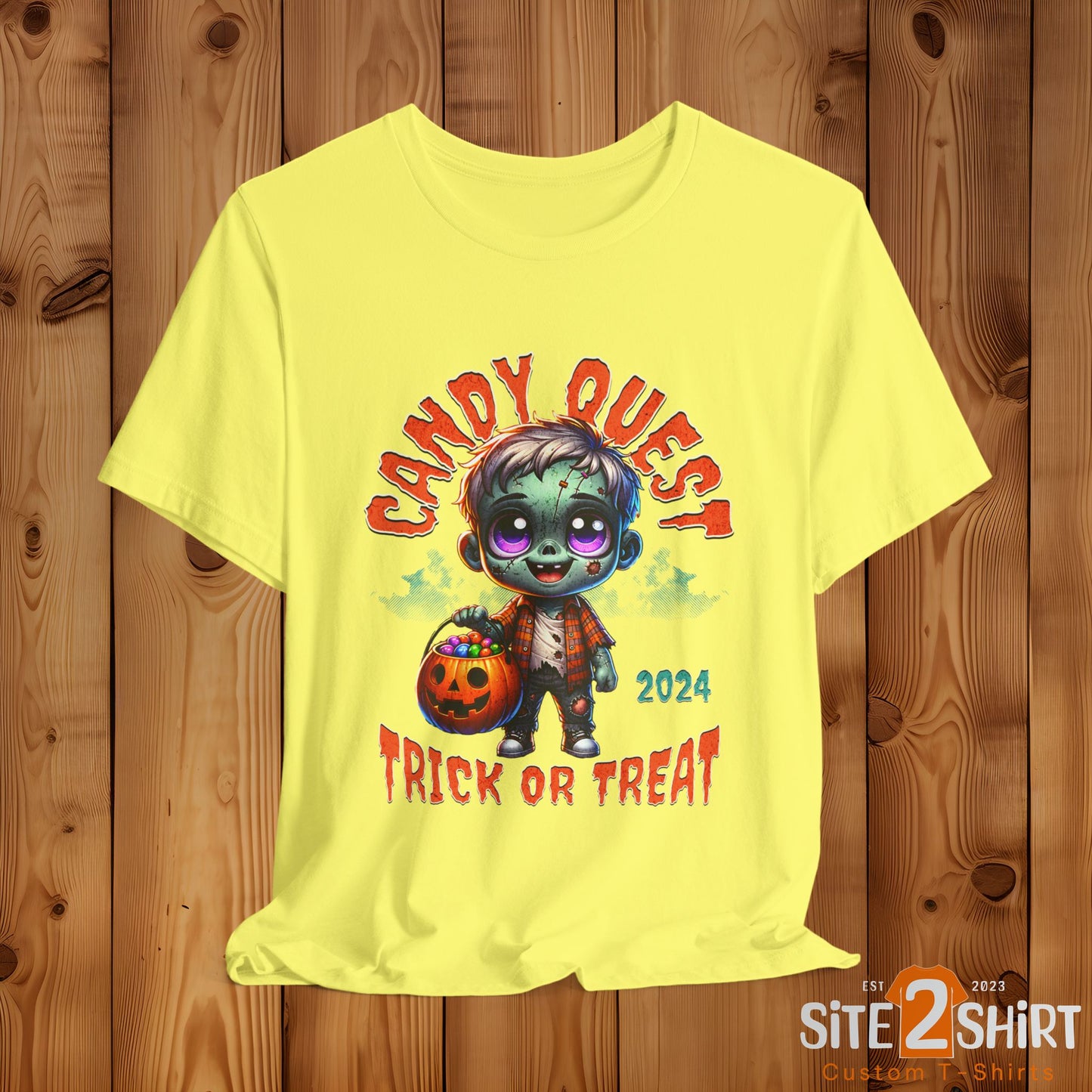 Spooky Kid Halloween Trick or Treat T-Shirt Fun and Scary Halloween Shirt