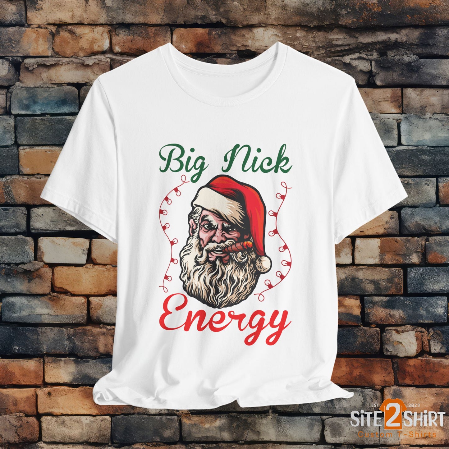 Big Nick Energy Retro Christmas T Shirt, Christmas Tee, Holiday Christmas for Shirt Men, Vintage Xmas Gift, Ugly Christmas Shirt