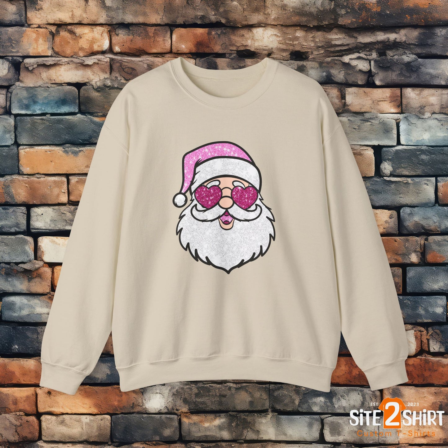 Retro Santa Wearing Sunglasses, Santa Shirt, Gift For Christmas, Cute Christmas Shirt, Christmas Shirt For Women, Gift For Women