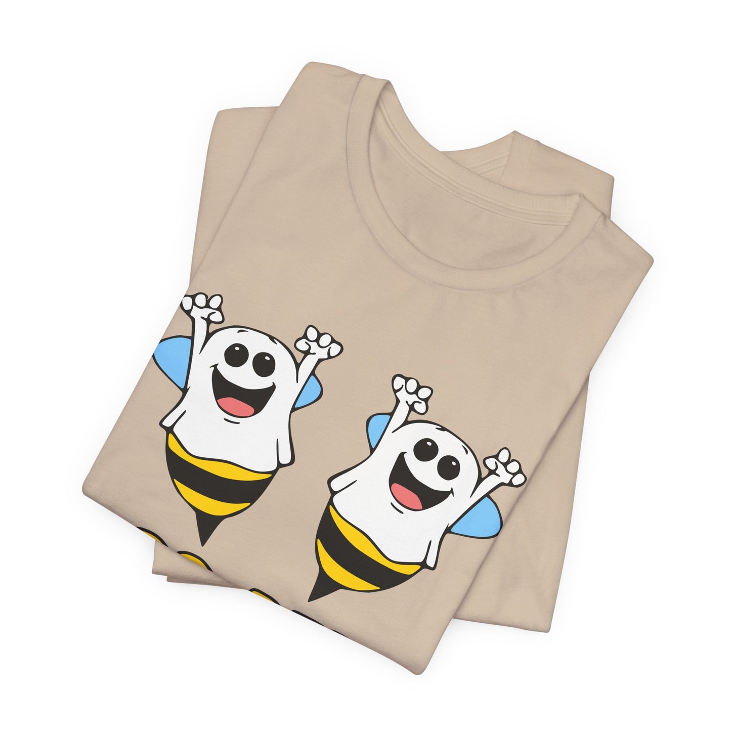 Boo Bees Ghostly Halloween T Shirt, Trick or Treat, Halloween Party Shirt. Spooky Season Apparel